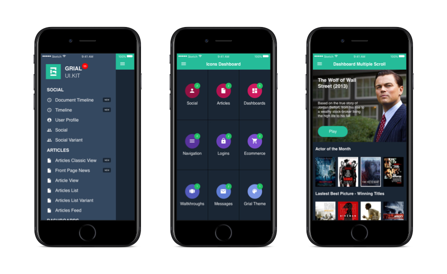 Grial Enterprise Theme